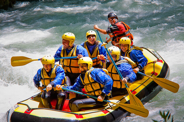 Rafting the Tysa. Rafting in Transcarpathia