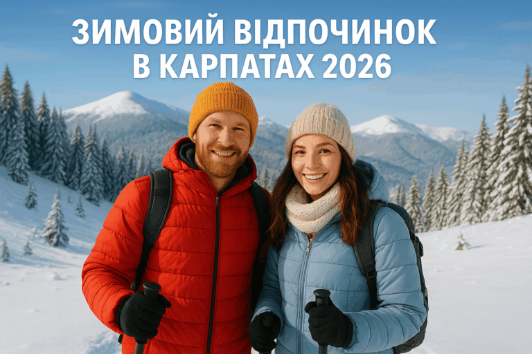 Зимовий відпочинок у Карпатах 2026