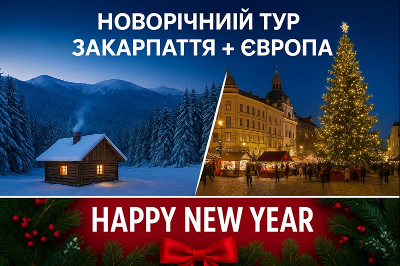 новий рік в Закарпатті